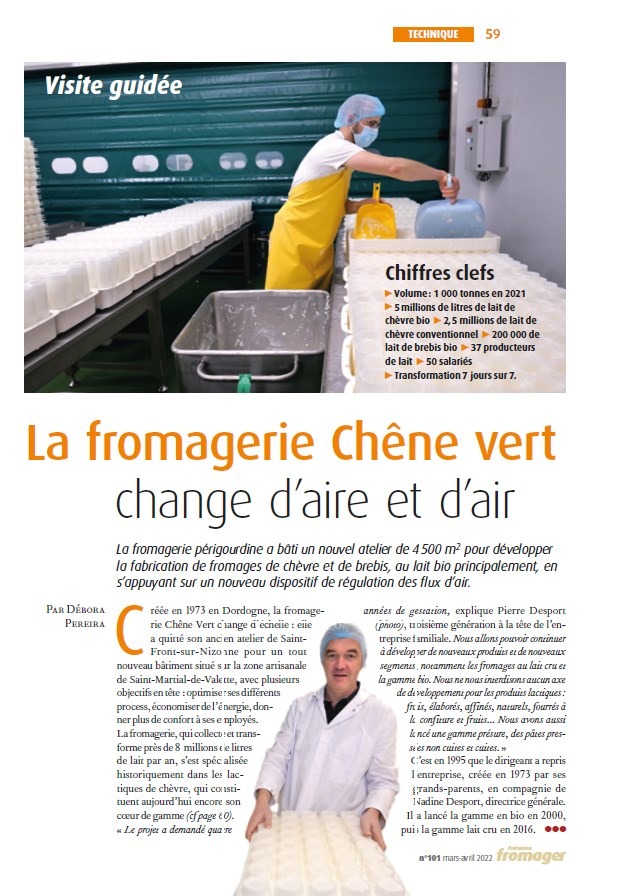 Profession Fromager - chêne vert