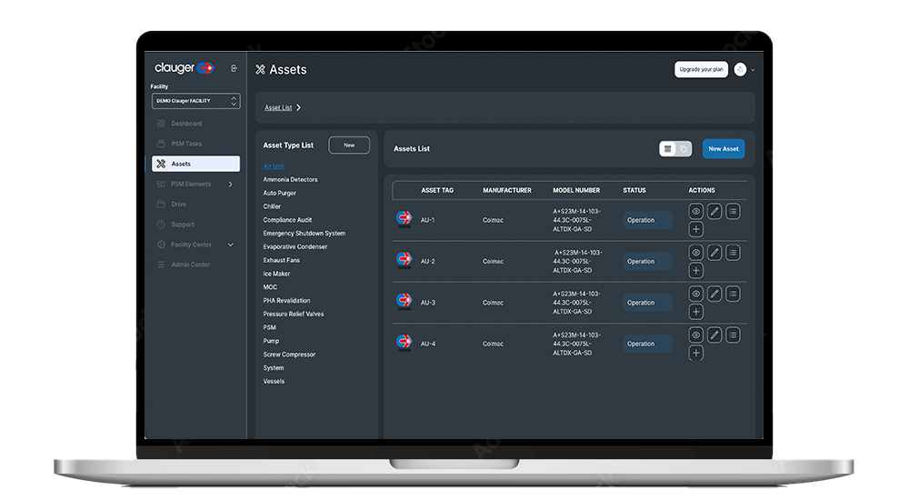 Clauger Console PSM Software